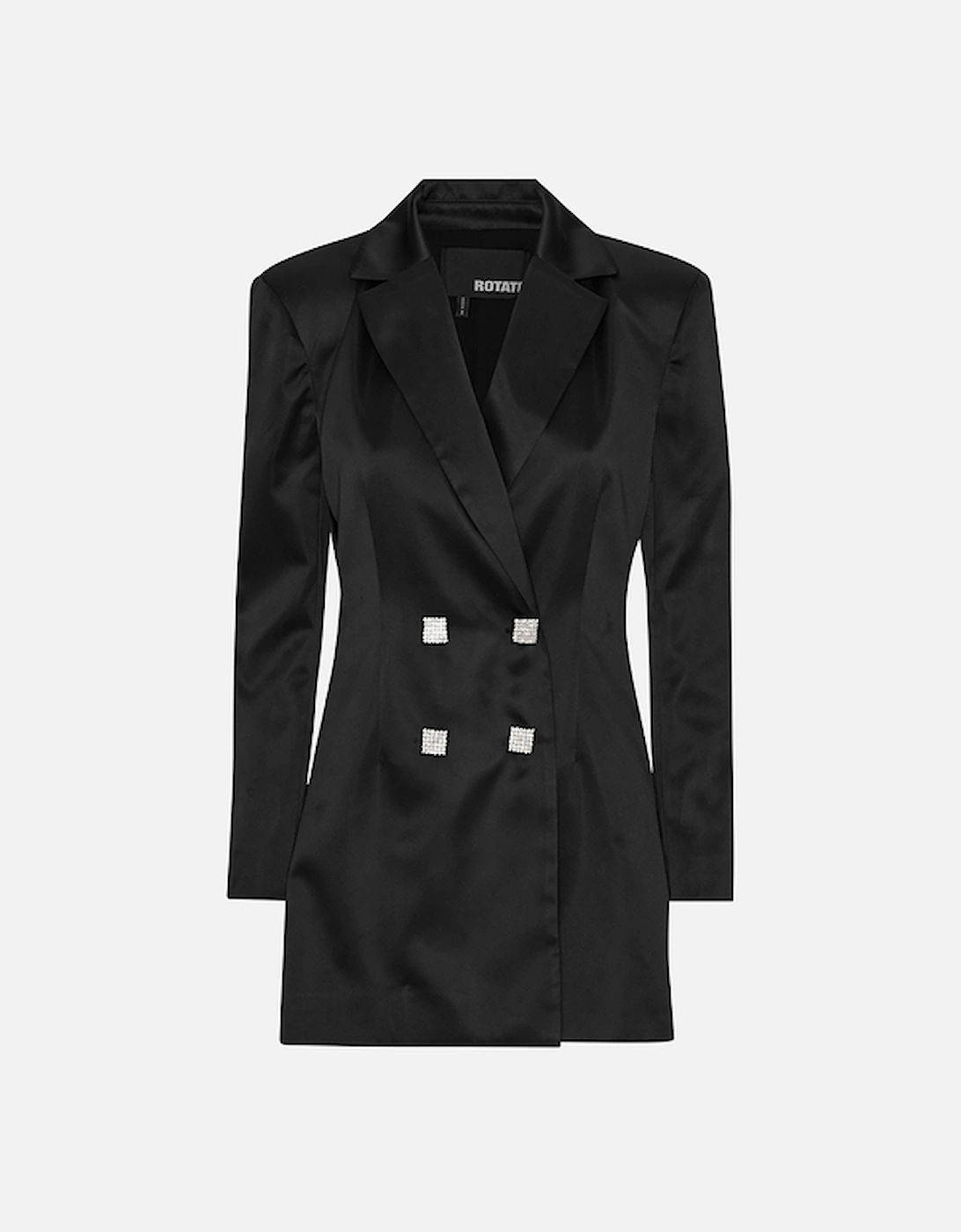 Satin Blazer Dress, 2 of 1