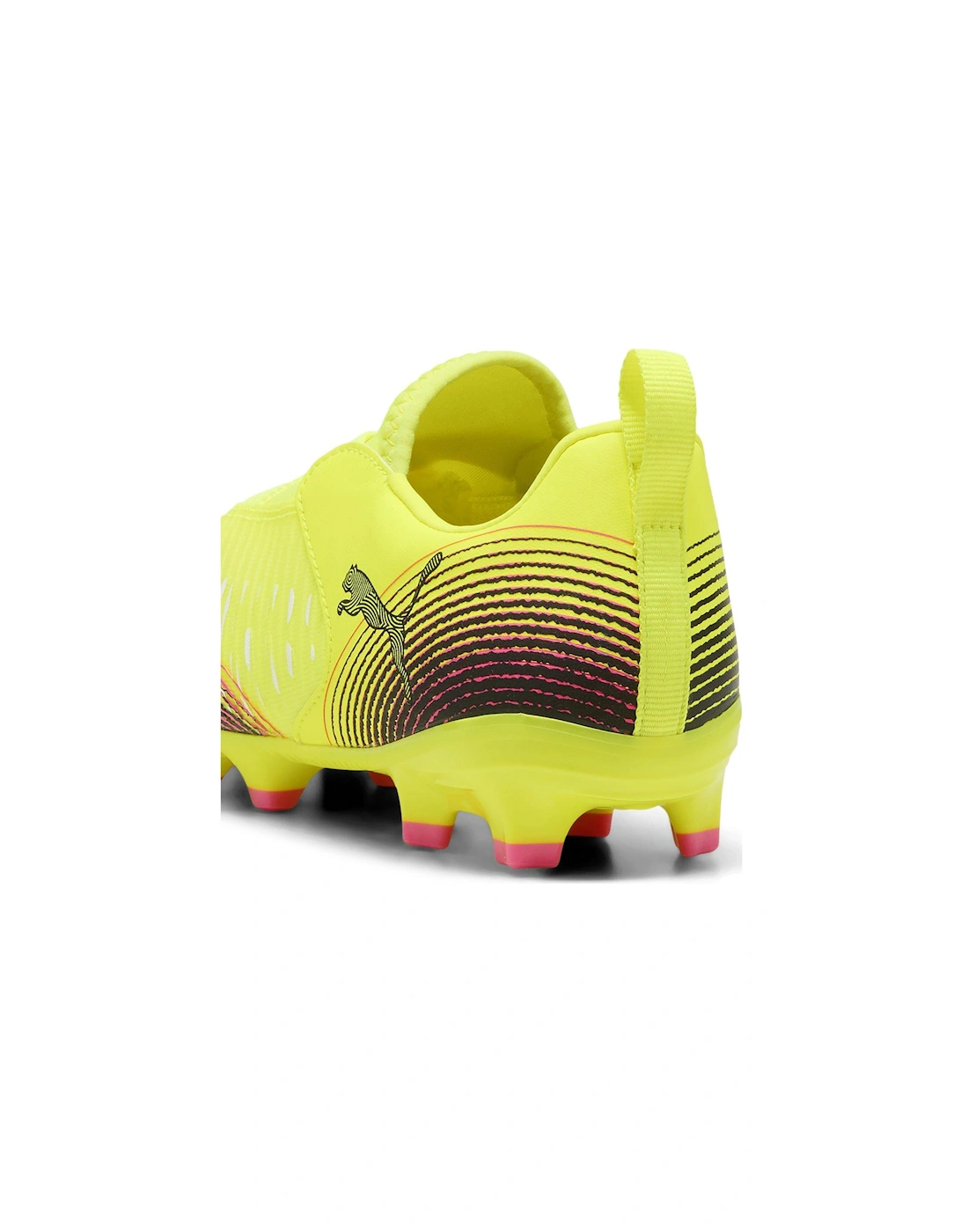Junior Future 8 Match Laceless Firm Ground Football Boots - Yellow