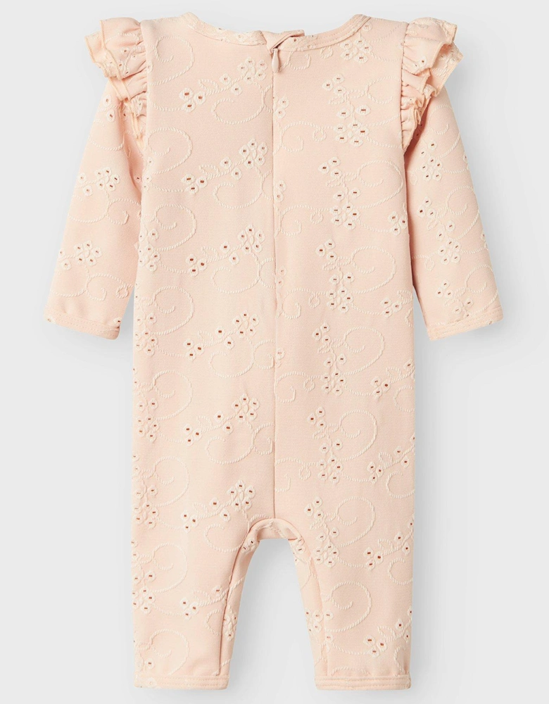 Baby Girls Long Sleeve Rashsuit - Peach Whip