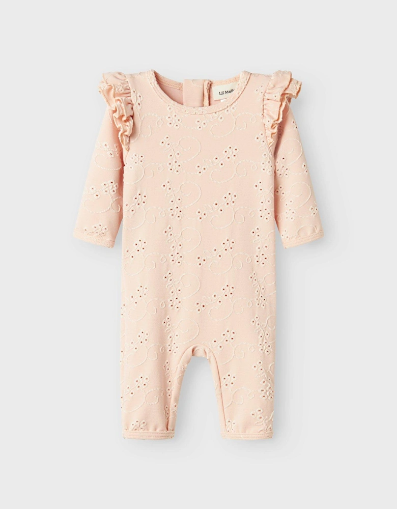 Baby Girls Long Sleeve Rashsuit - Peach Whip