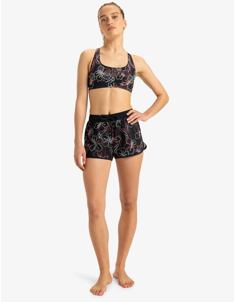 Womens Active Boardshort - Black