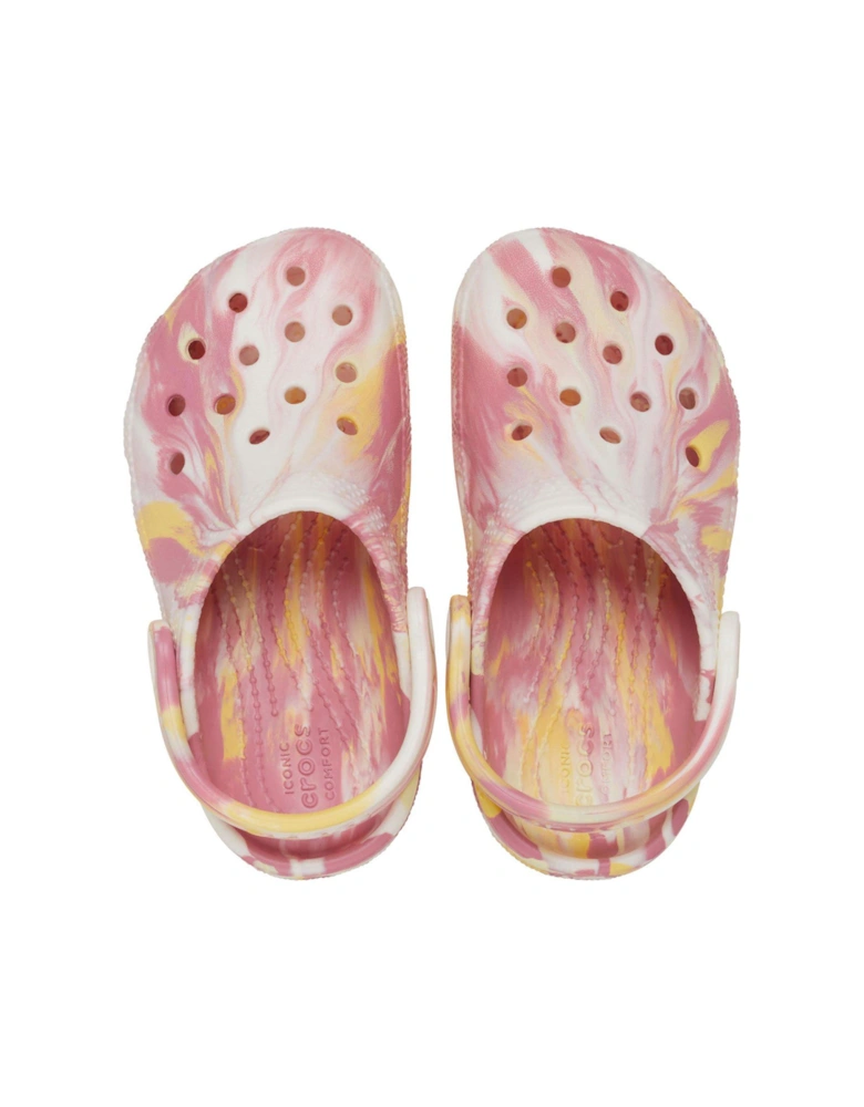 Classic Glow Marbled Clog T - Multi