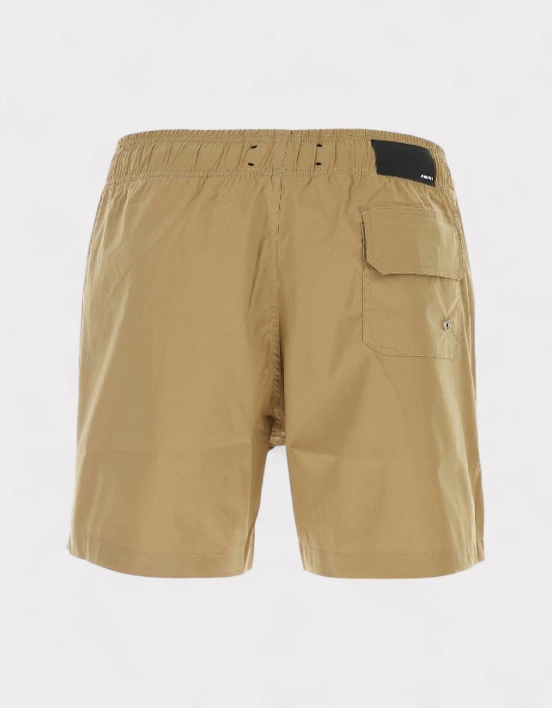 Core Logo Swim Trunks Tan