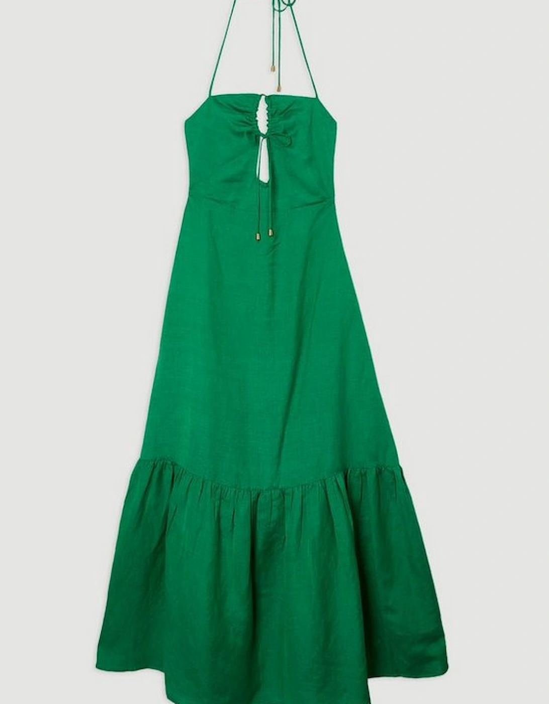 Viscose Linen Woven Maxi Beach Dress