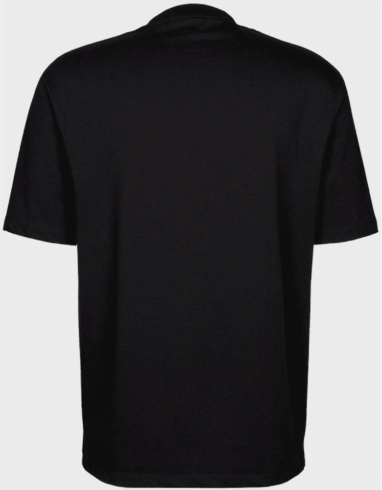 Flower Logo Black T-Shirt