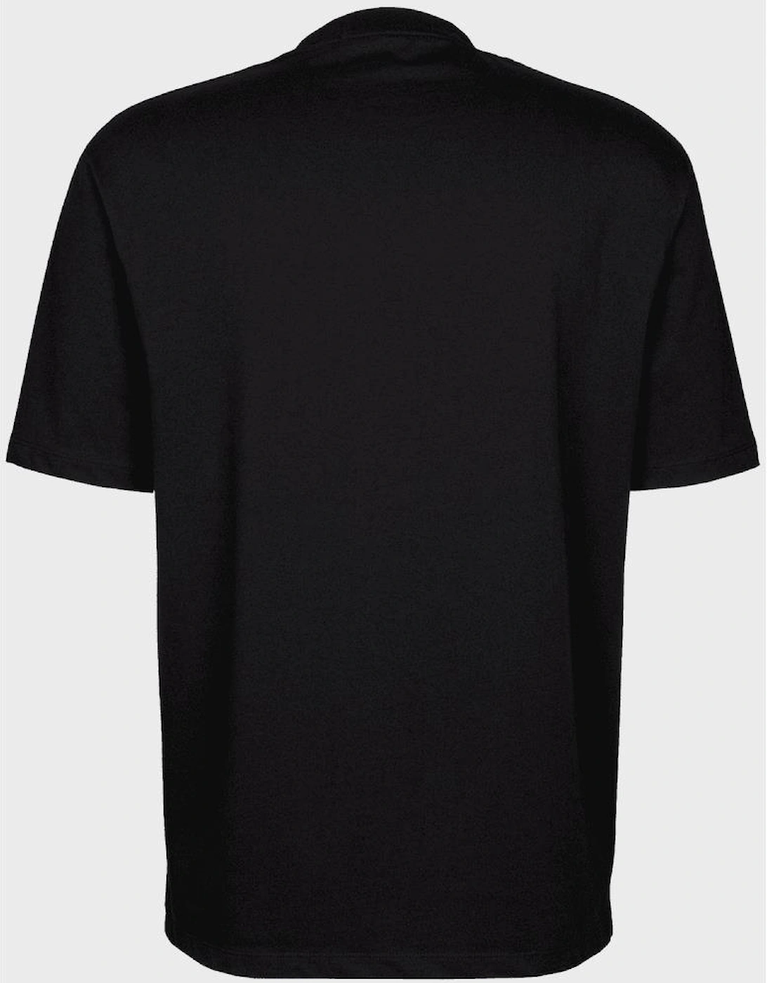 Flower Logo Black T-Shirt