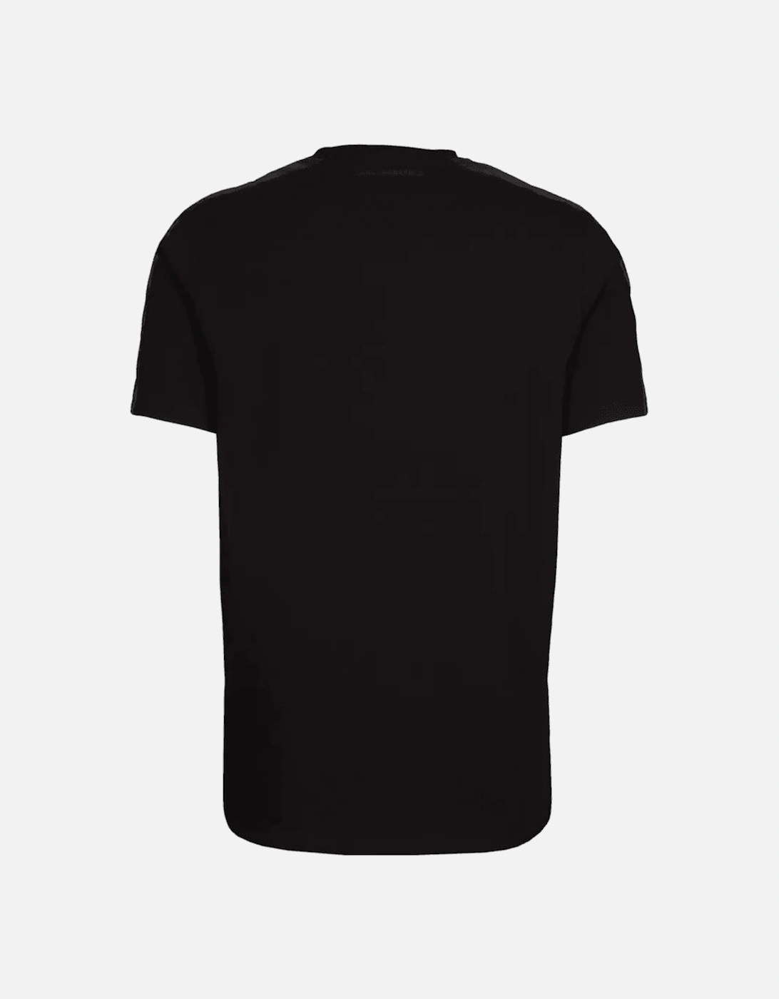 Cotton Doll Badge Tape Logo Black T-Shirt/Shorts Set