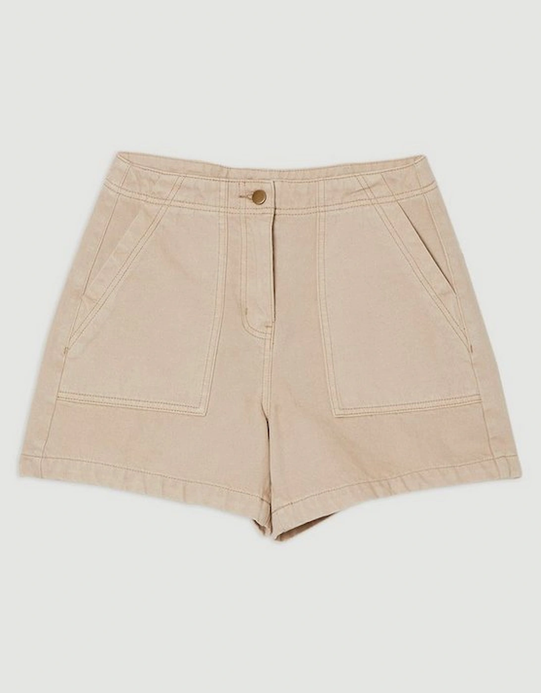 Coloured Denim Tailored Short