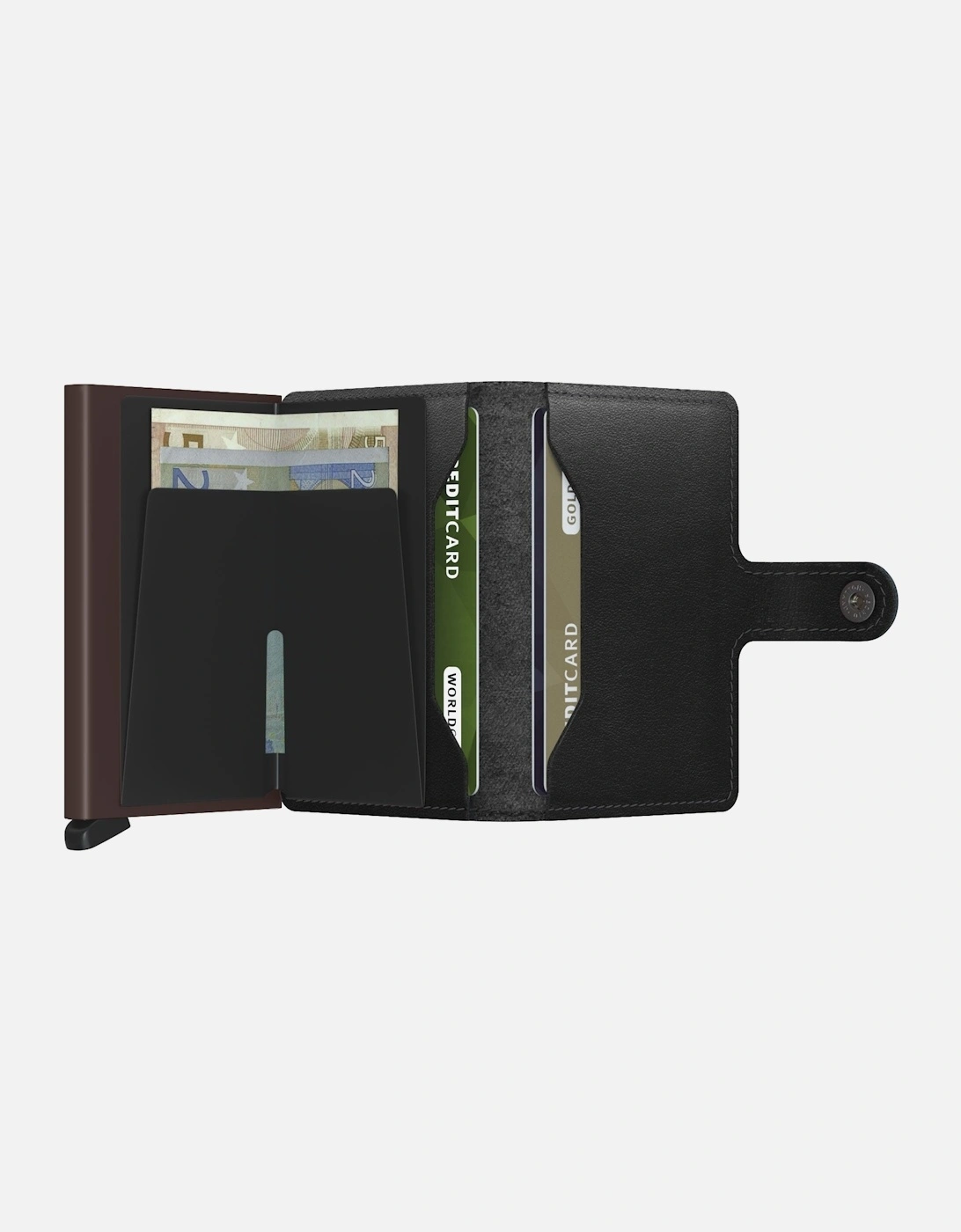 Mini Wallet Black/Brown