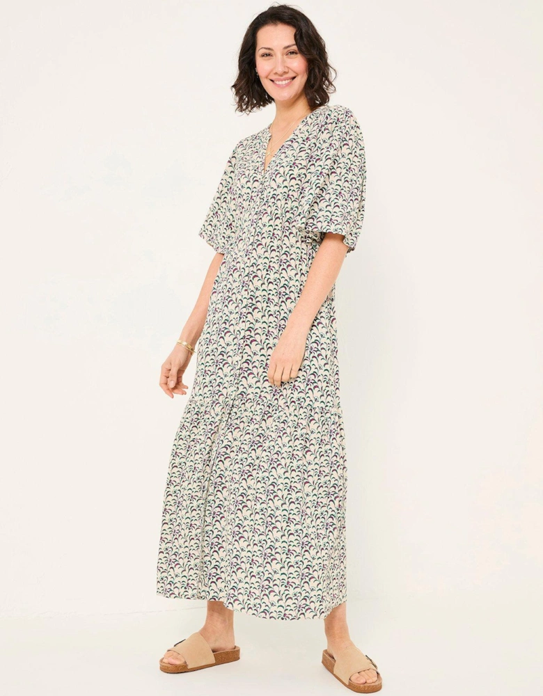 Paige Vine Floral Midi Dress - Multi