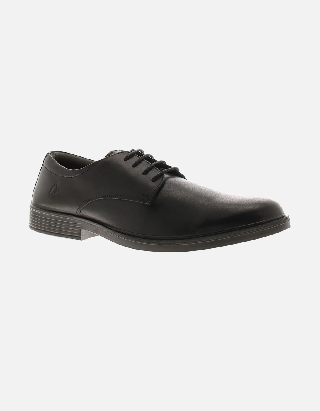 Hush Puppies Men's Black Neal Leather Lace-Up Shoes Uk Size 7 - Image 6