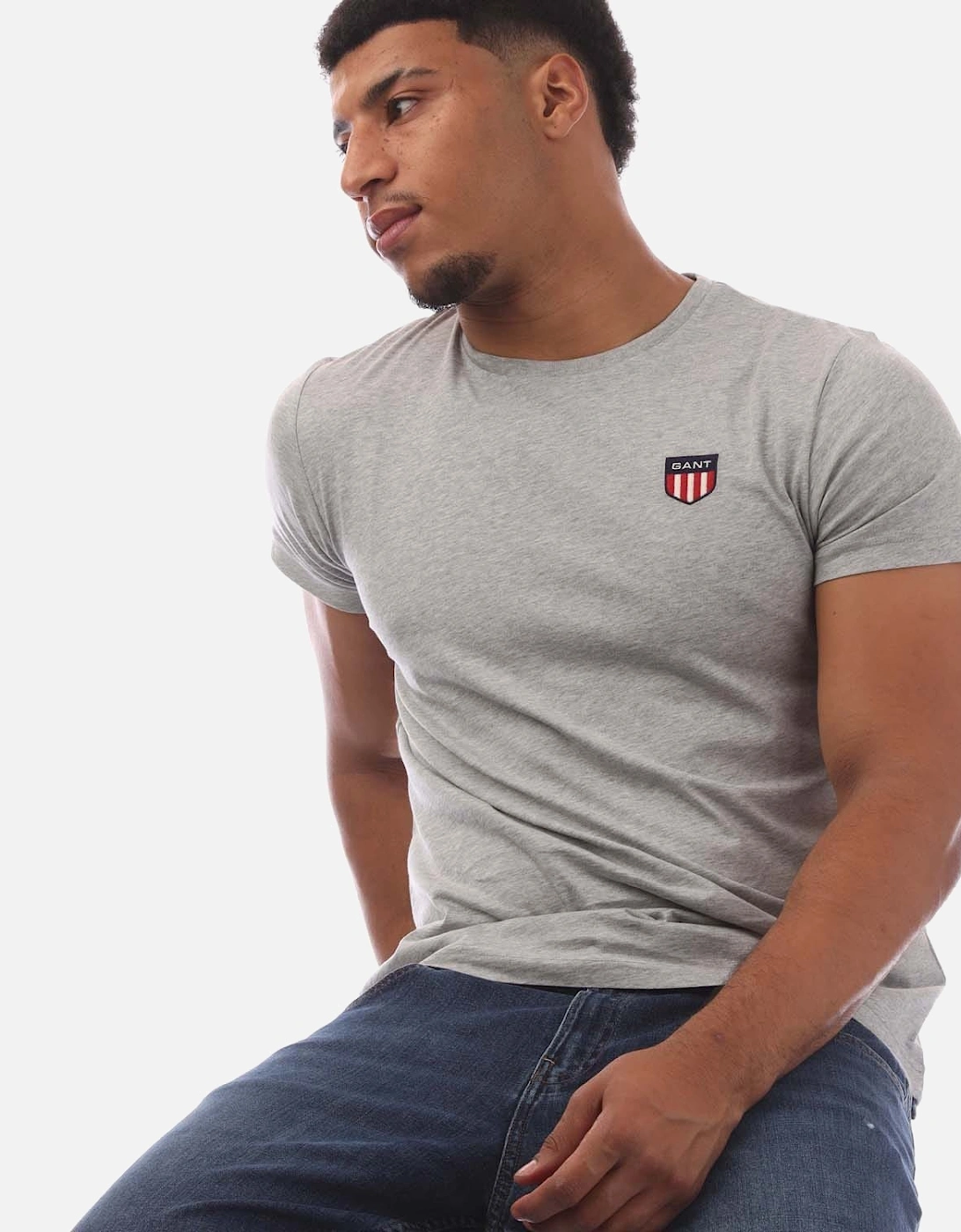 Retro Shield Logo T-Shirt