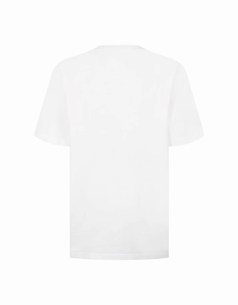Lucky Tiger Printed T-Shirt in White