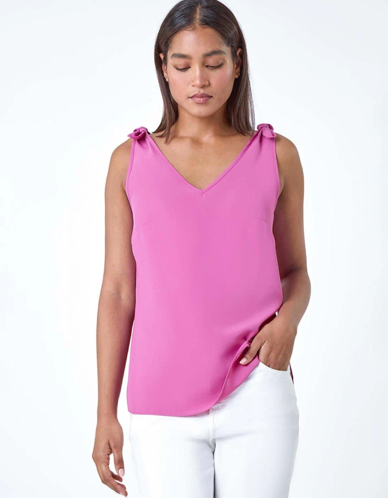 Tie Detail Strap Cami Top