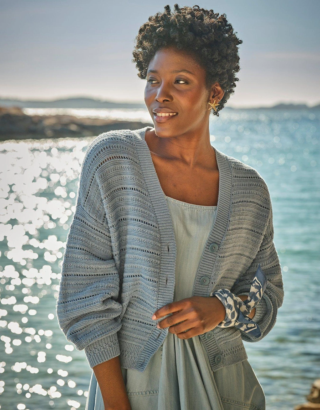 Annie Cardigan - Blue, 2 of 1
