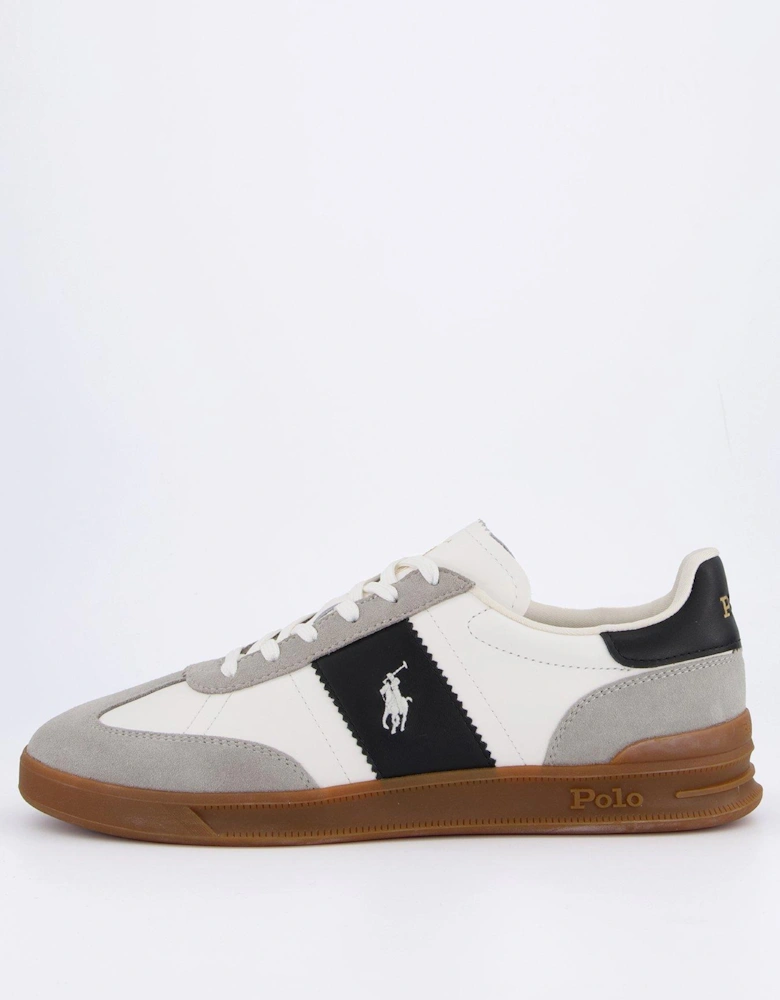 Heritage Aera Leather Trainer - White