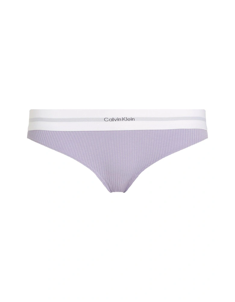 Modal Rib Briefs - Purple