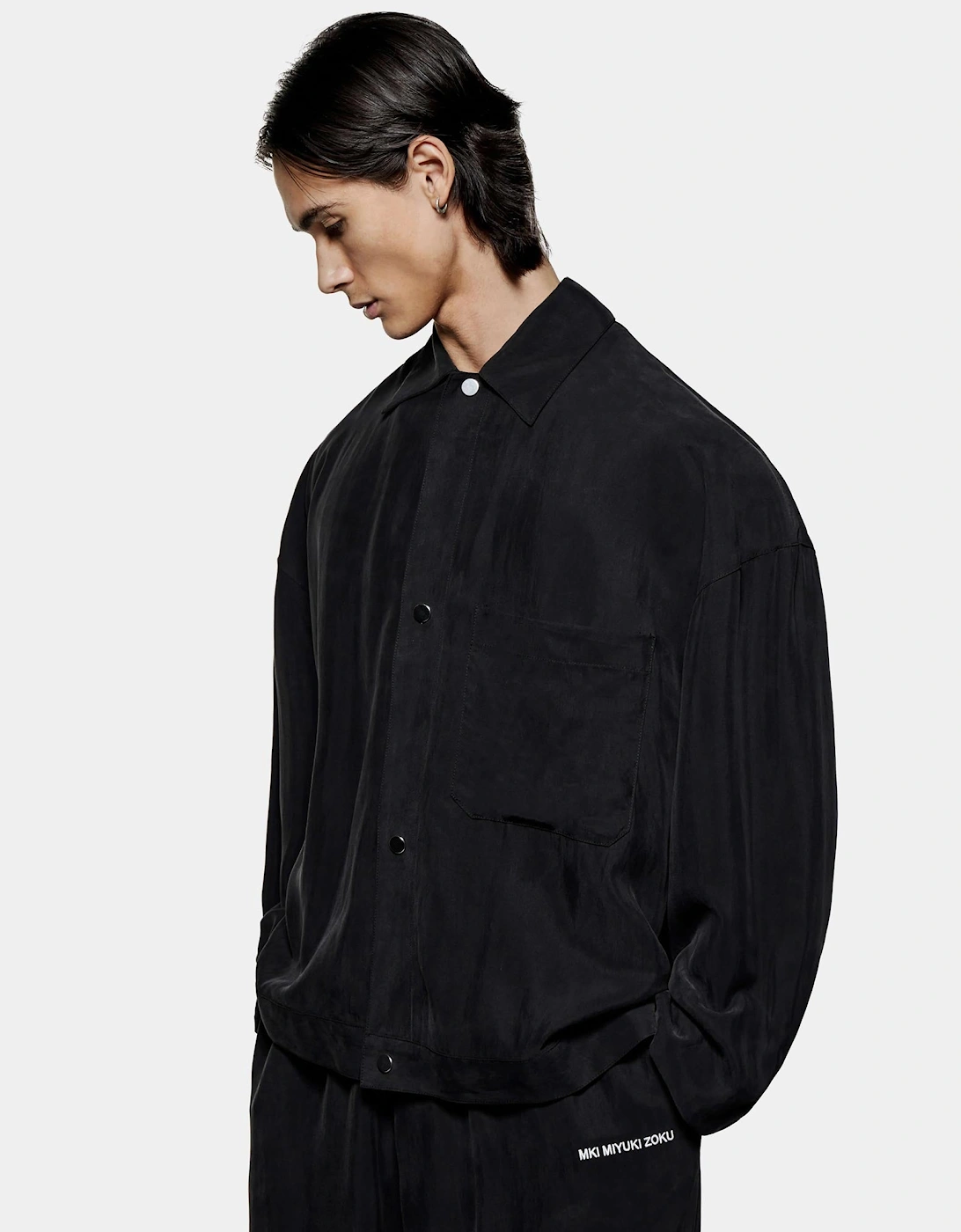 Sandwash Cupro Trucker Jacket, 4 of 3