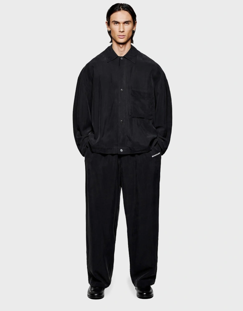 Sandwash Cupro Trucker Jacket