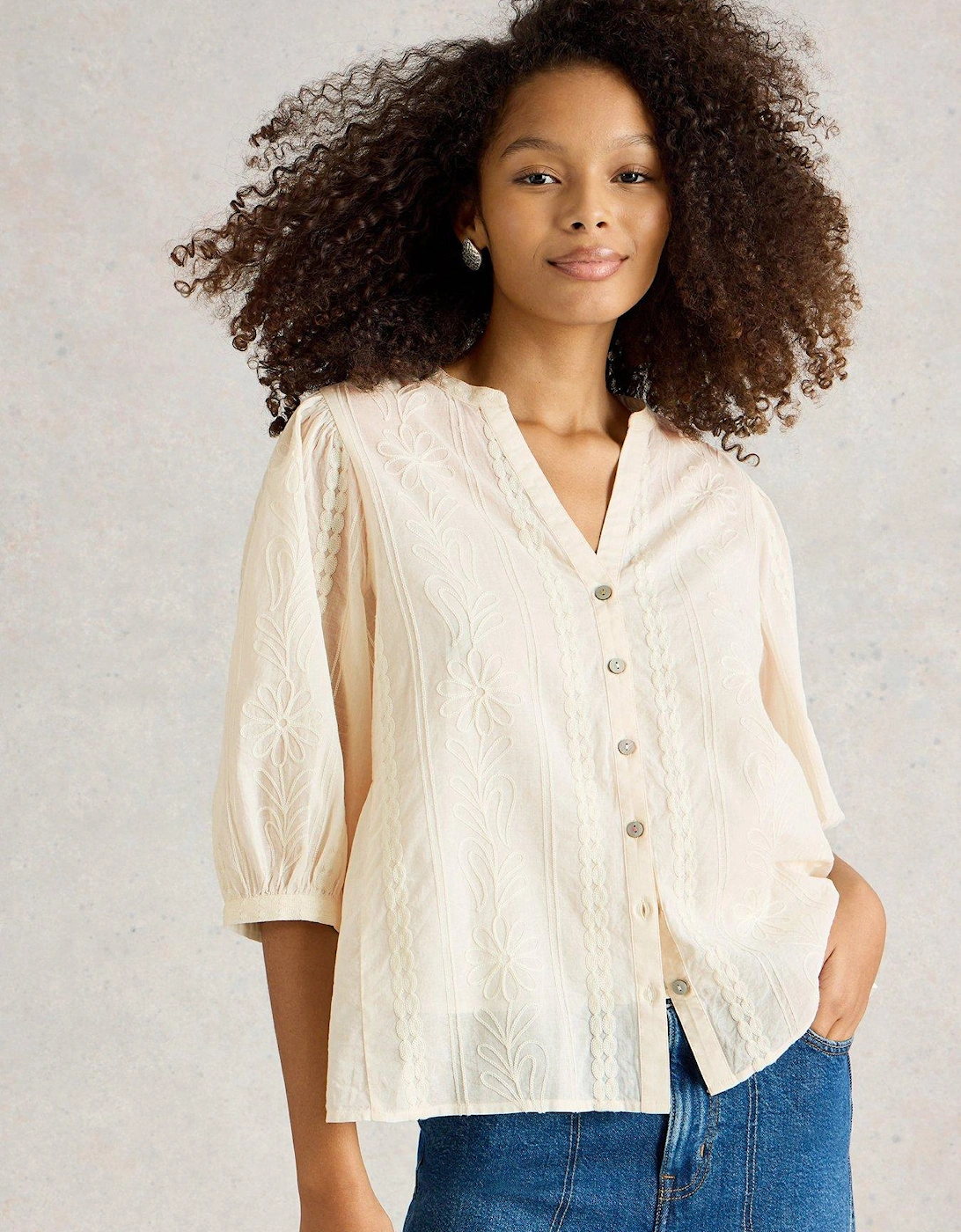 Piper Embroidered Top, 2 of 1
