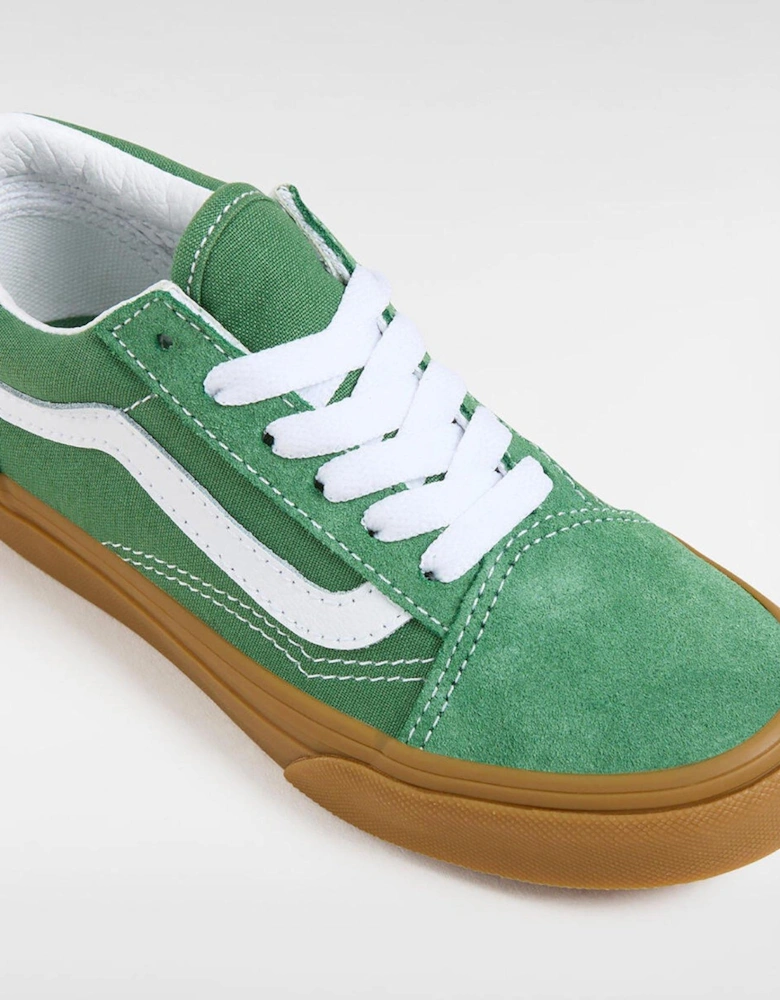 Kid's Old Skool Trainers - Green