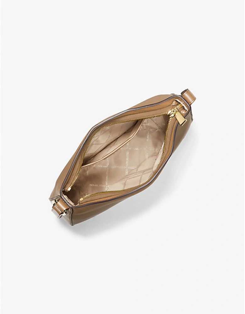 Kensington Large Pebbled Leather Crossbody Bag