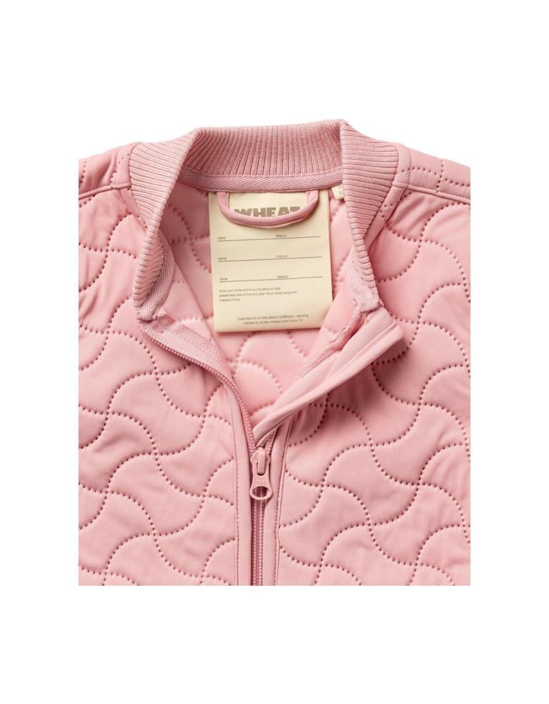 Girls Quilted Jacket - Pink