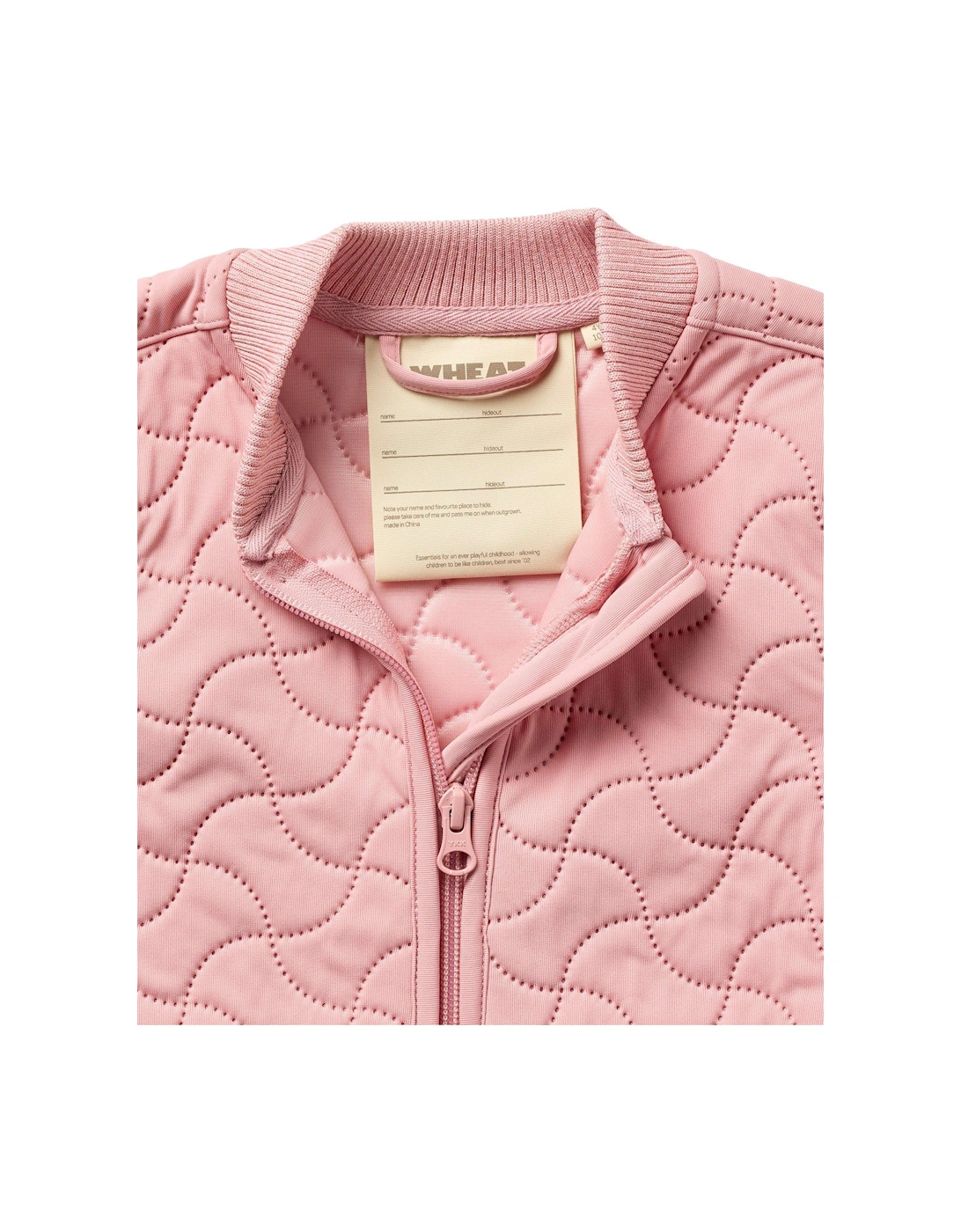 Girls Quilted Jacket - Pink