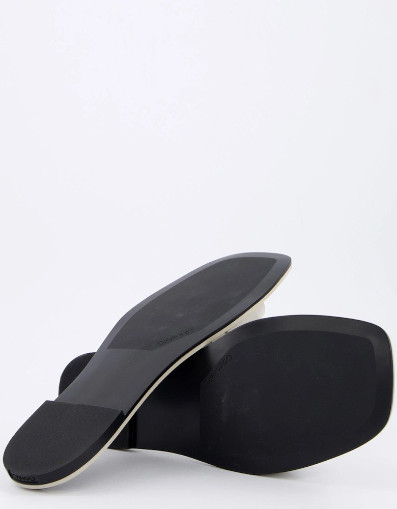 Flat Buckle Slide-white