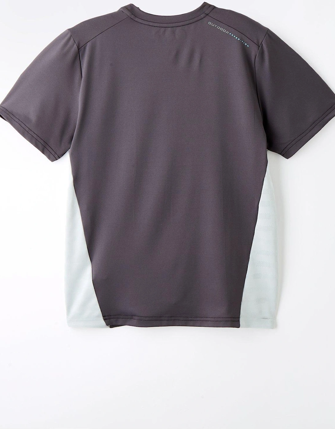 Junior Flash Tee Shirt - Charcoal