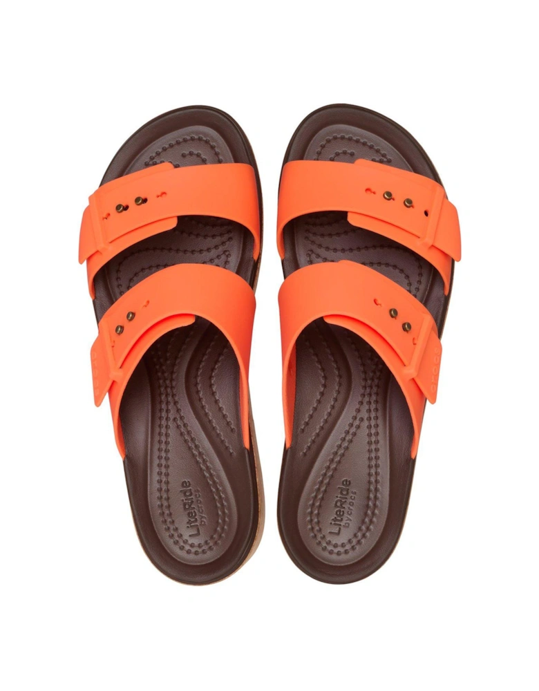 Brooklyn Cork Buckle - Orange