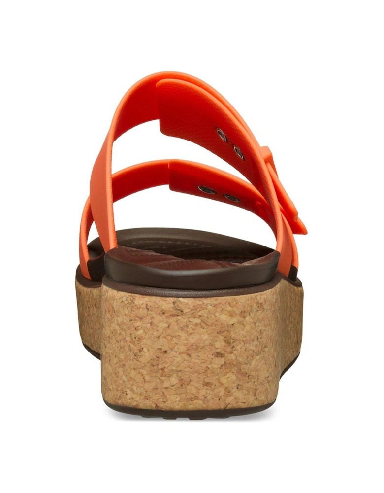 Brooklyn Cork Buckle - Orange