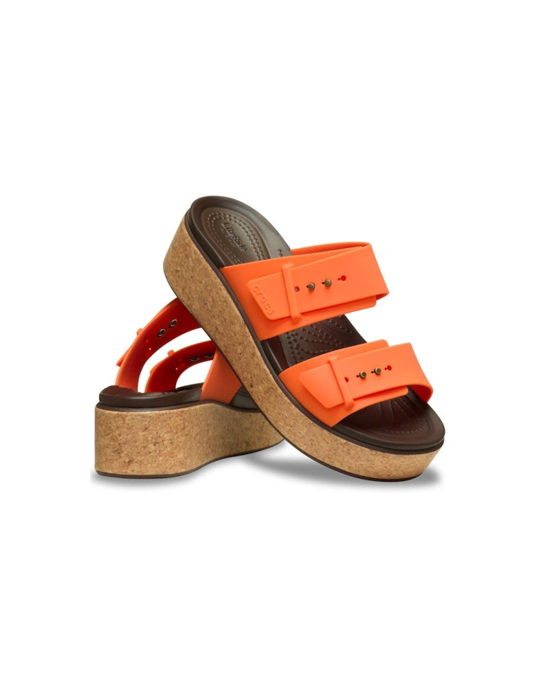 Brooklyn Cork Buckle - Orange