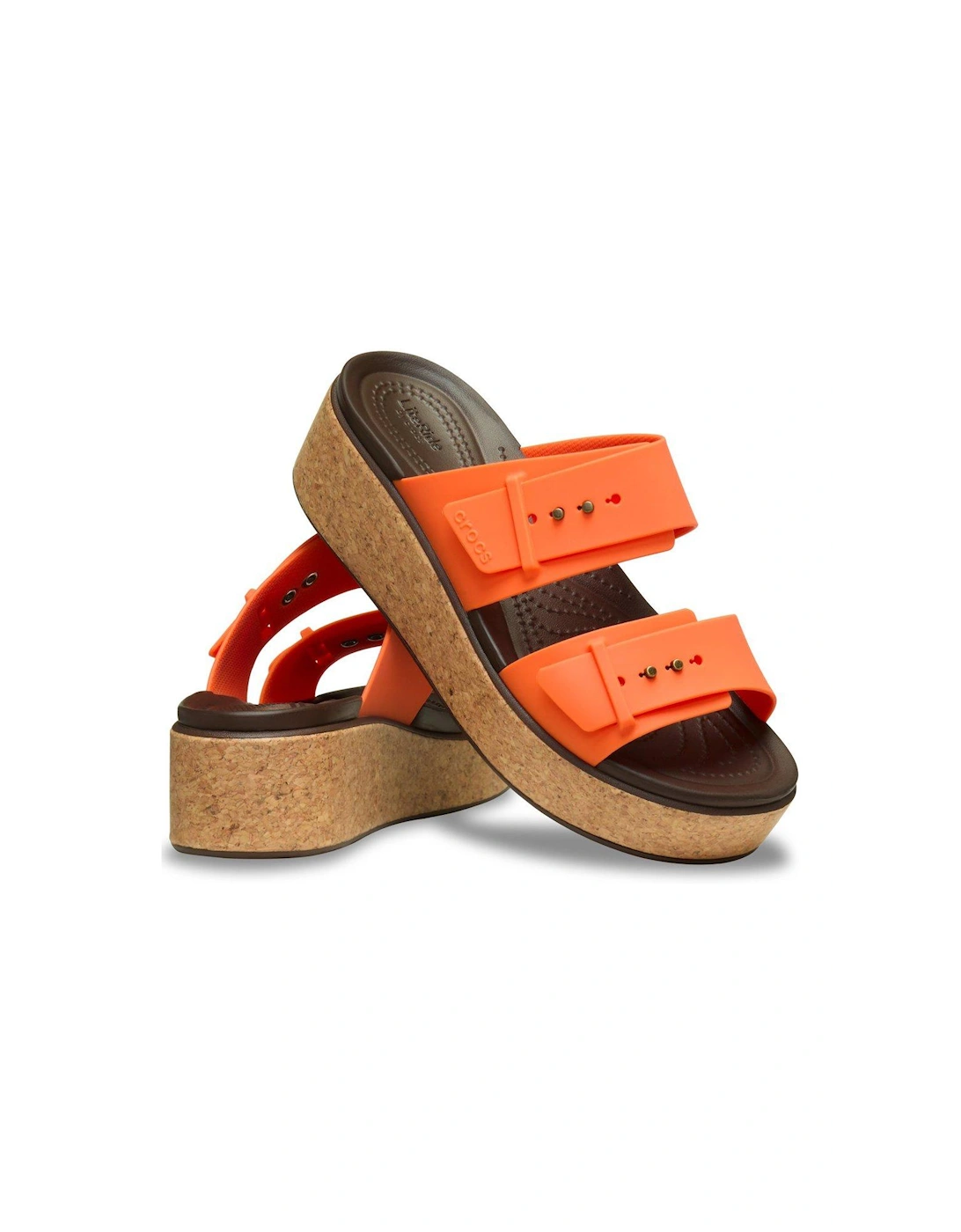 Brooklyn Cork Buckle - Orange