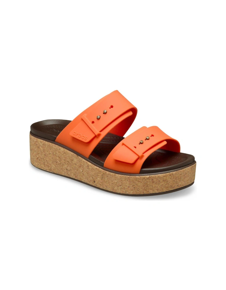 Brooklyn Cork Buckle - Orange
