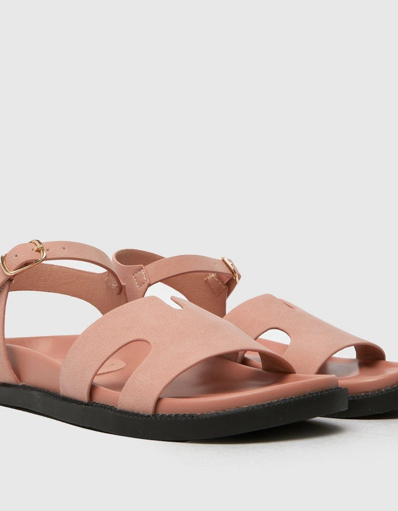 Junior Tippi Footbed Sandals - Pink