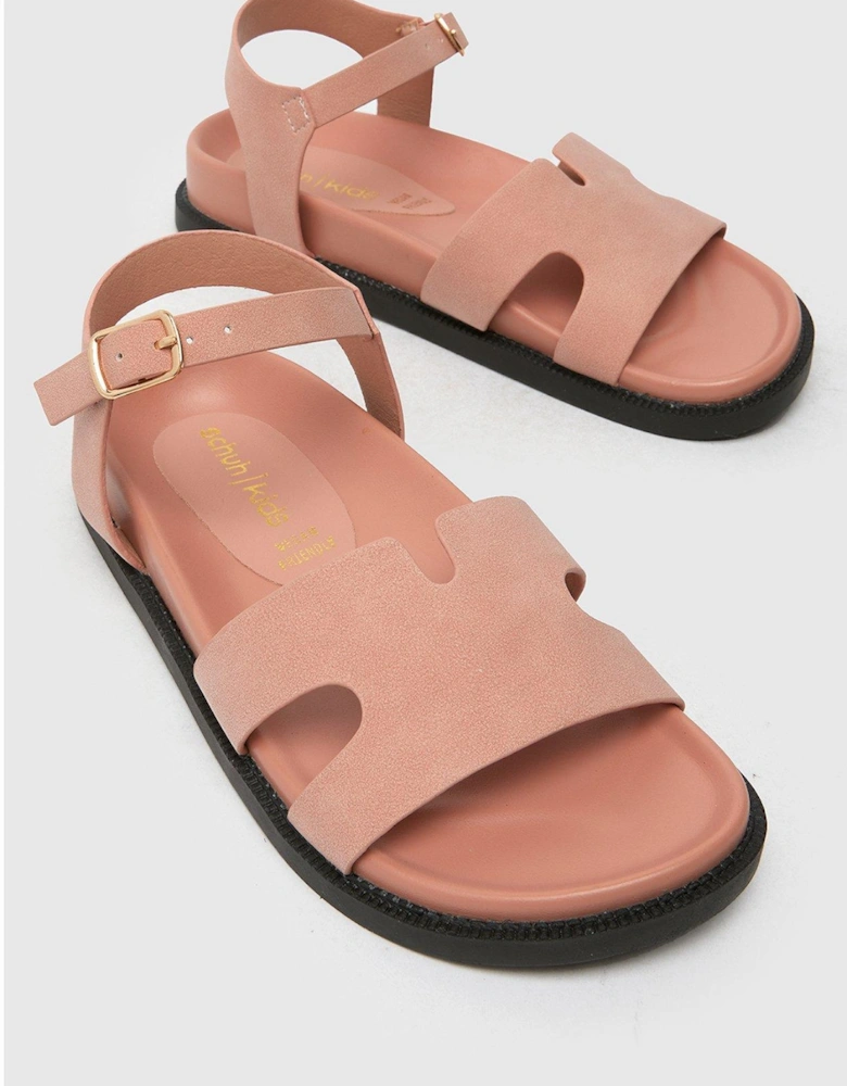 Junior Tippi Footbed Sandals - Pink