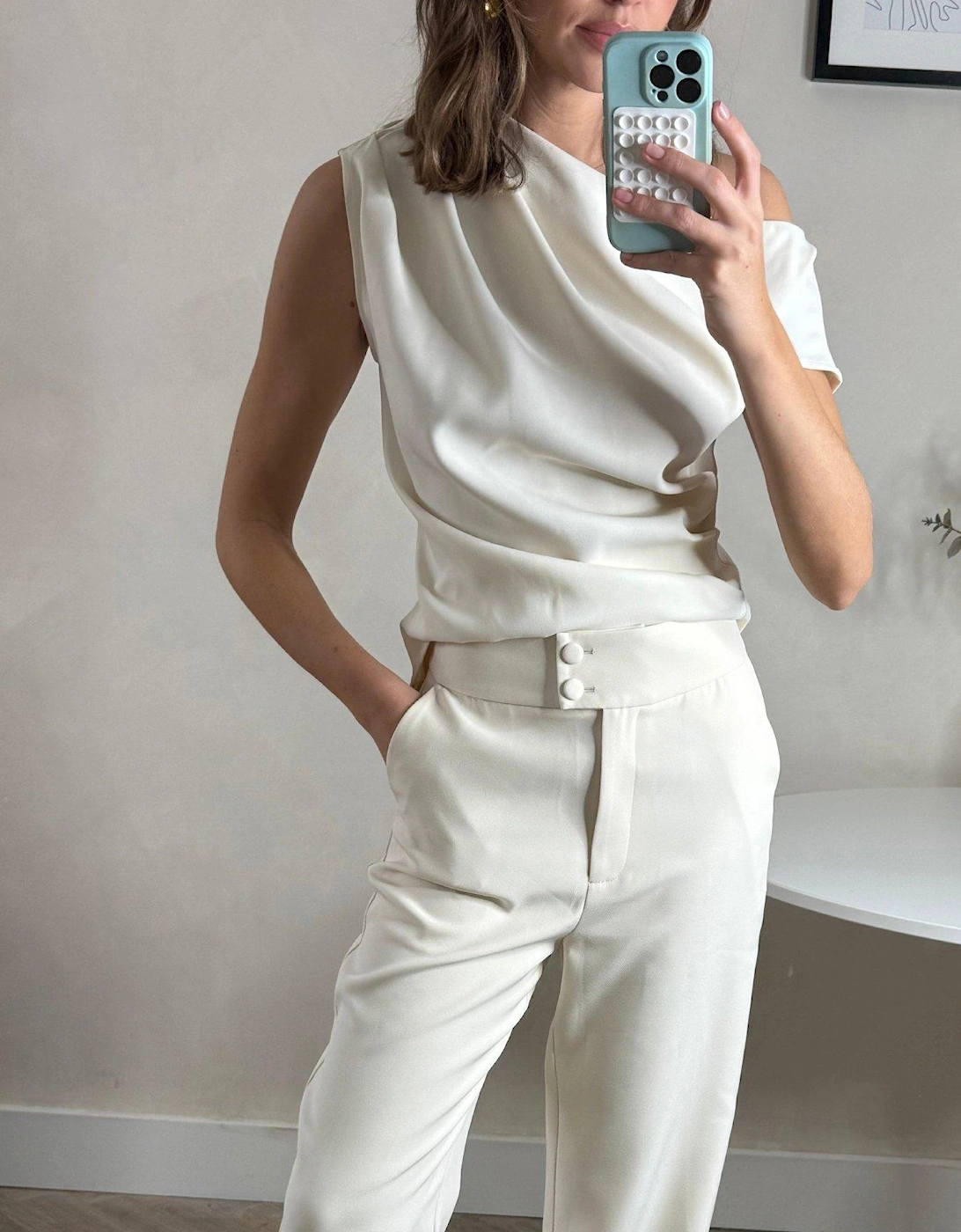 Drape Top - Cream