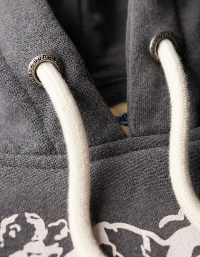 Outdoor Graphic Hoody - Grey