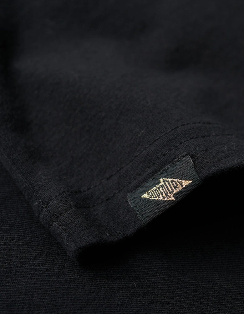 Lo-fi Rock Graphic T-shirt - Black