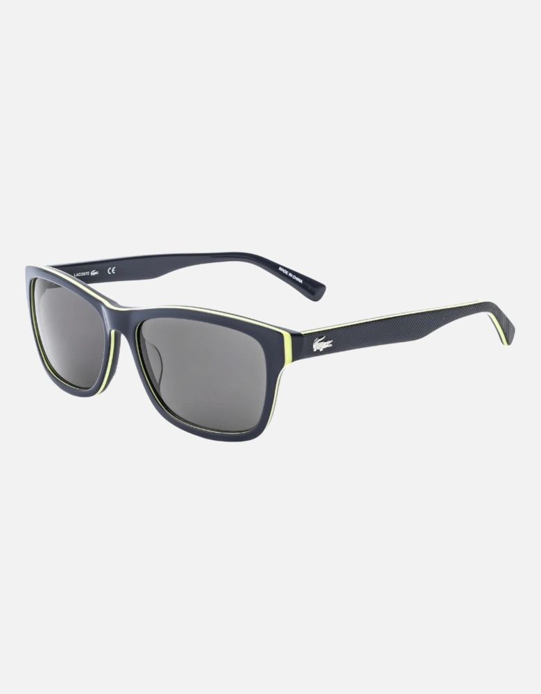 Grey Lens Blue Sunglasses