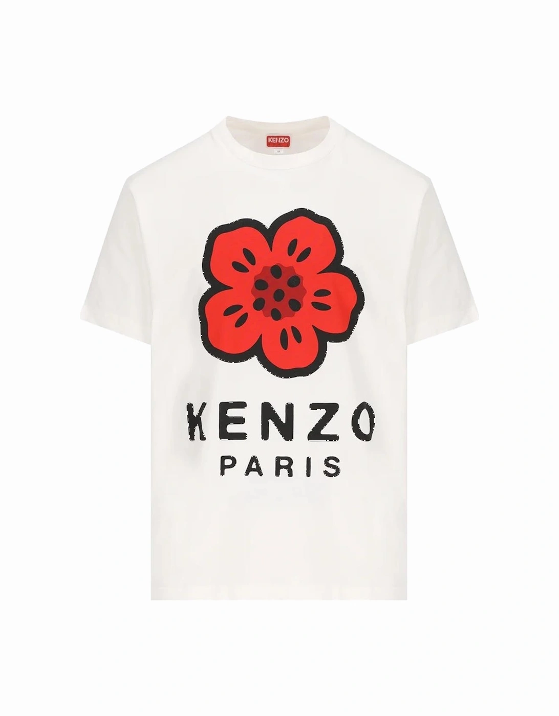 Boke Flower Printed T-Shirt in White, 5 of 4