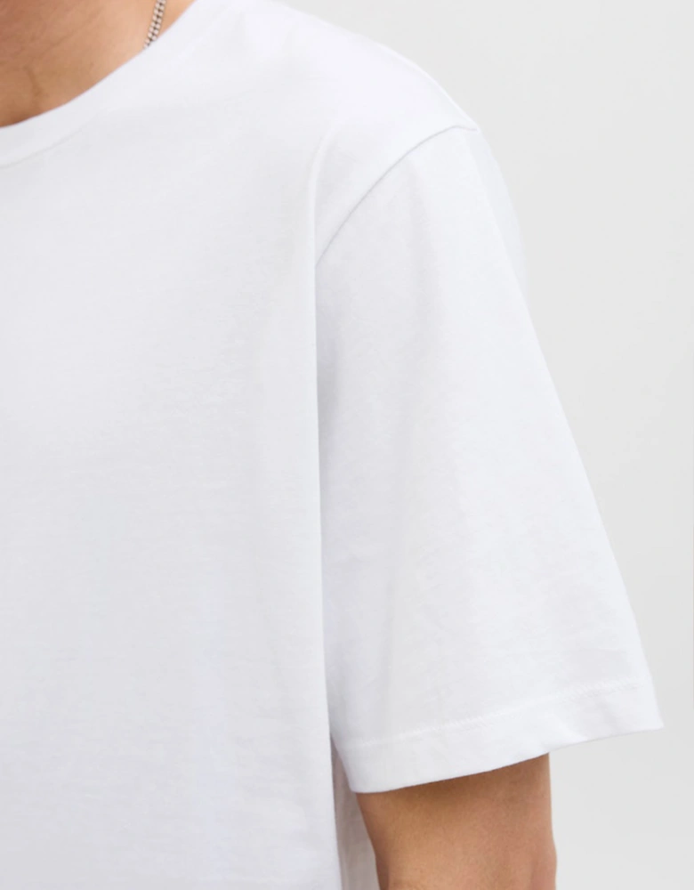 Originals Tavira Poster Short Sleeve Crew Neck Tee Bright White