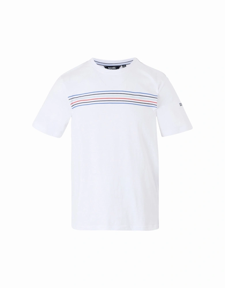 Mens Ravia UV Protecton Cotton Crew Neck T-Shirt