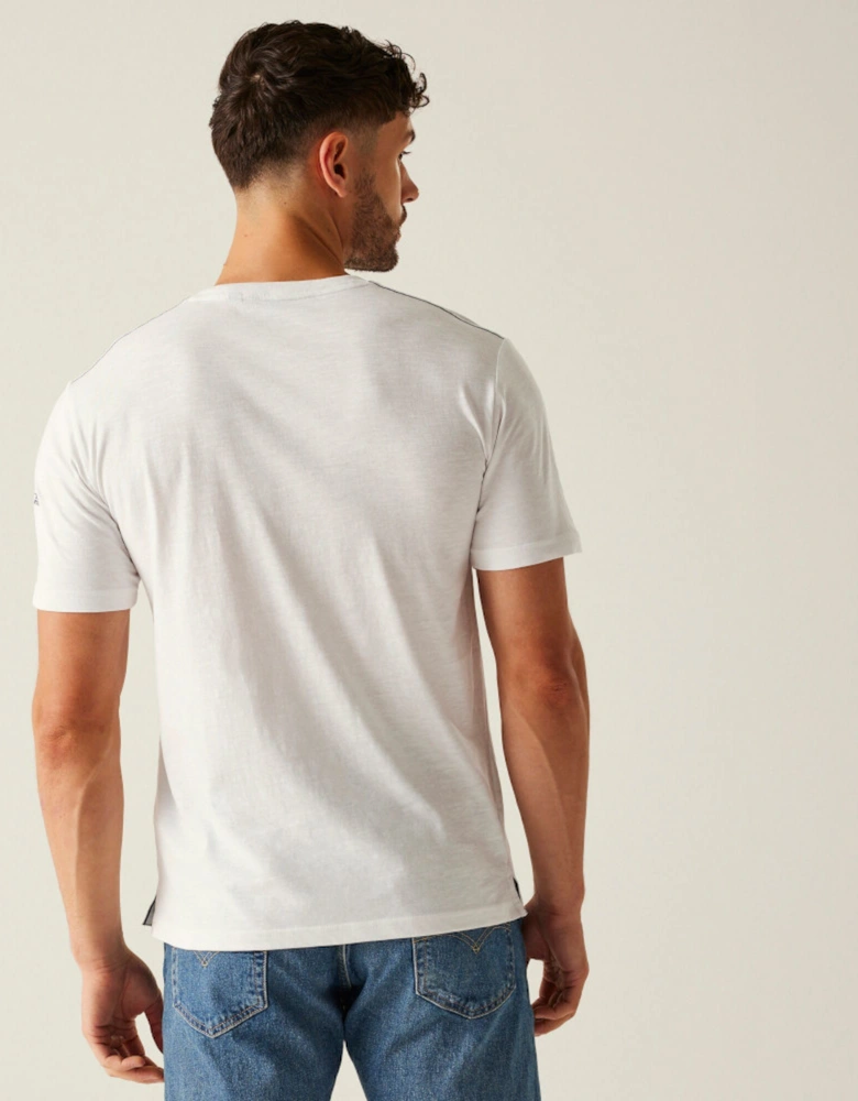 Mens Ravia UV Protecton Cotton Crew Neck T-Shirt