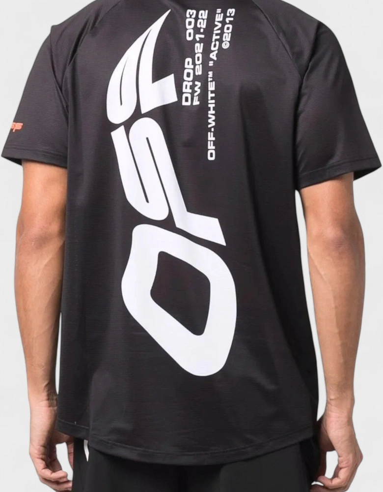 Active Mesh T-shirt Black
