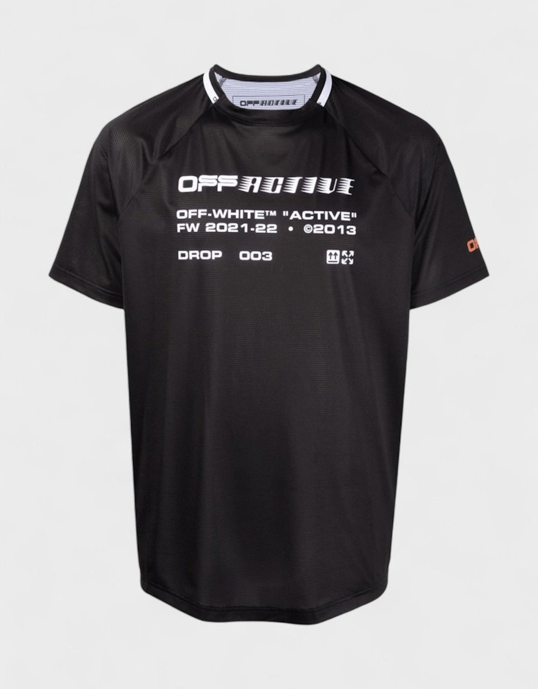 Active Mesh T-shirt Black