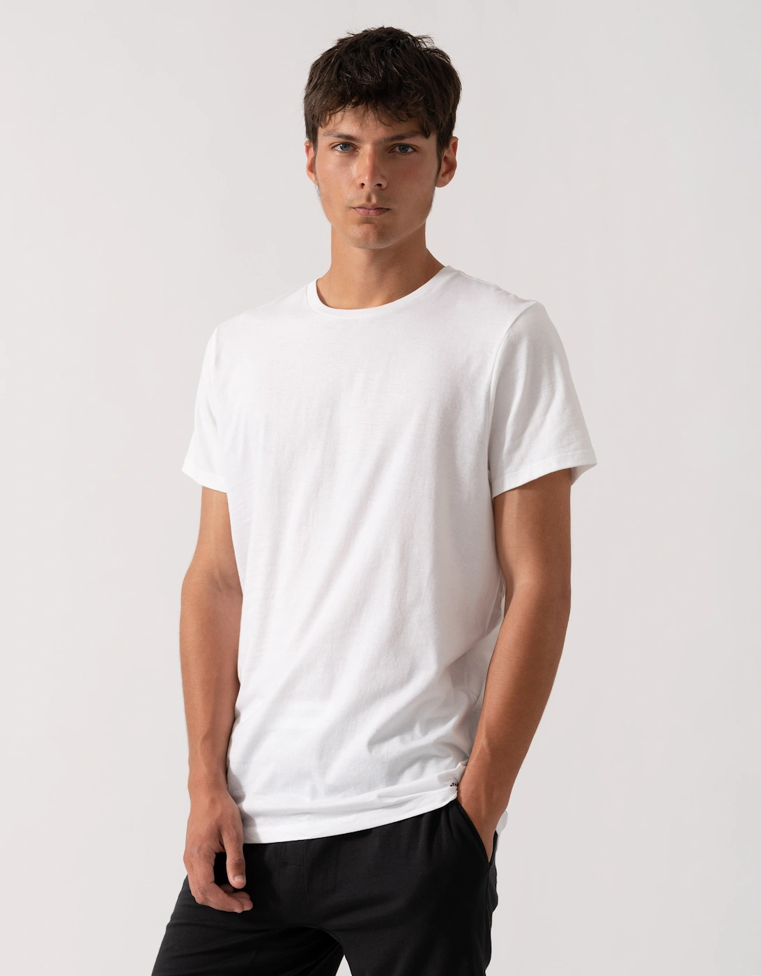Calvin Klein Men's White 3 Pack Short Sleeve T Shirts - : Xl