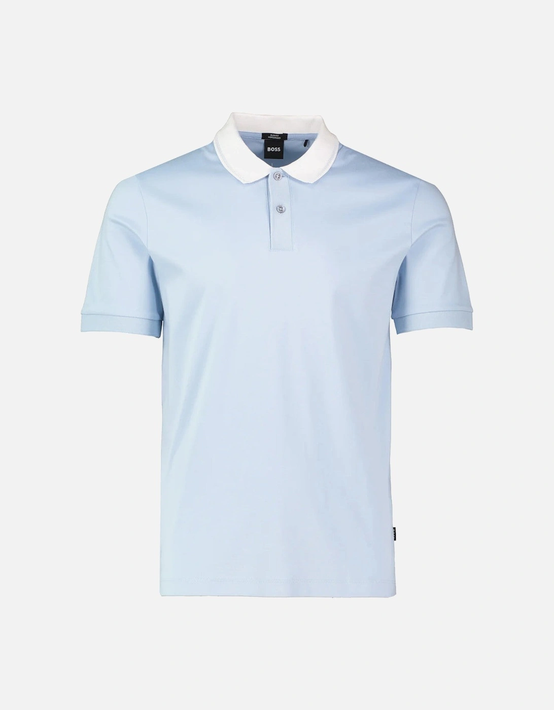 BOSS Black H-Phillipson 199 Polo shirt 450 Light Pastel Blue, 2 of 1