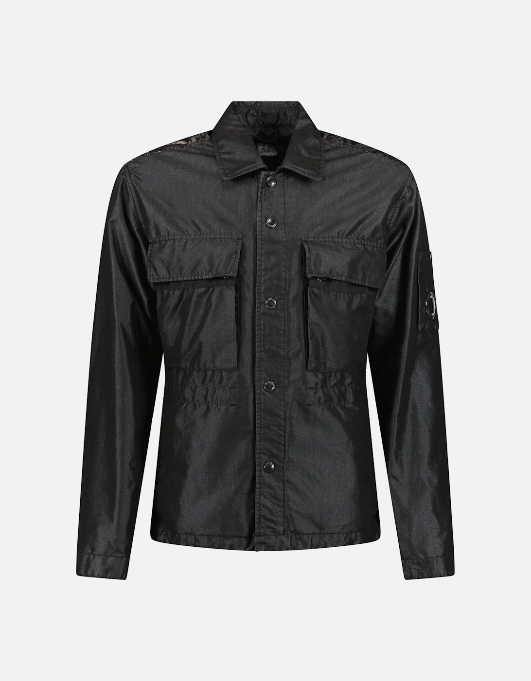 50 Fili Tr-P Buttoned Kan D Panel Coach Jacket Black, 7 of 6